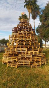 árbol de Navidad sostenible en Mercavalencia